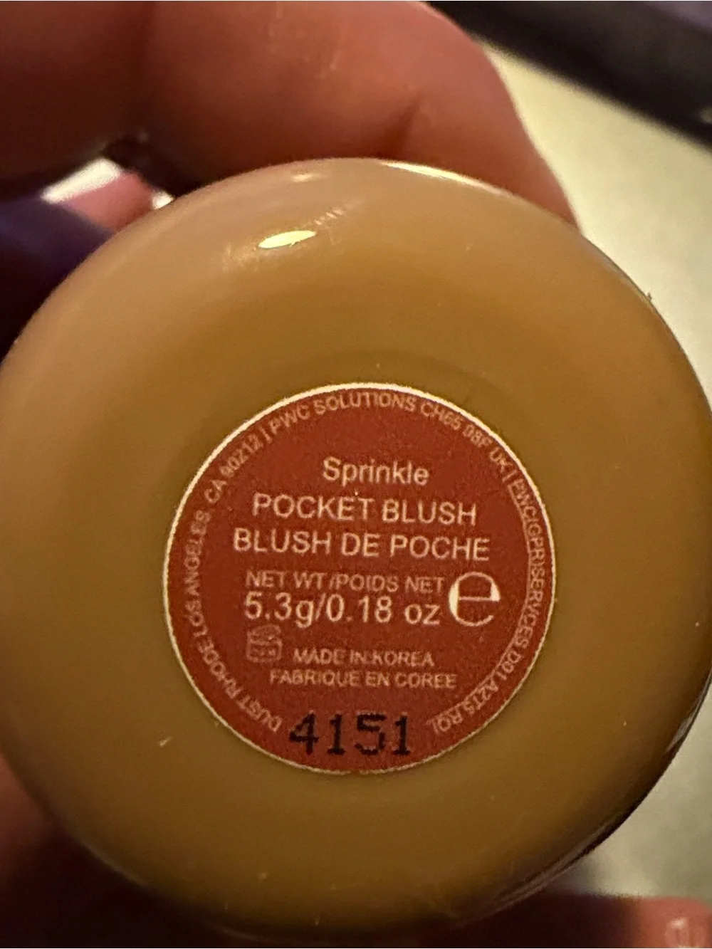 Sprinkle Pink Blush Stick — Women Makeup